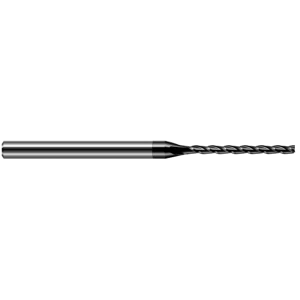 Miniature End Mill - Square - Long Flute, 0.1250" (1/8)